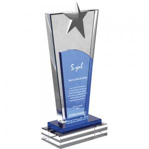 Kristal Plaket ( 12 x 27 cm )