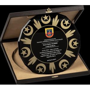 Tabak Kristal Plaket