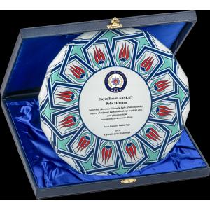 Tabak Kristal Plaket