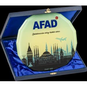 Tabak Kristal Plaket